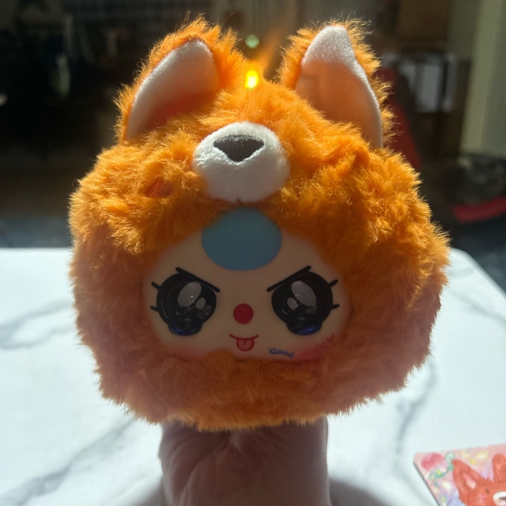 Baby Three Fox Zipper Pouch